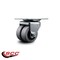Service Caster Low Profile Thermoplastic 2'' Dual Wheel Top Plate Swivel Caster SCC-DW04S21316-TPRS - alternate 2